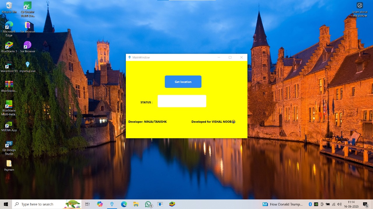 Project DLL Injector by Tanishk Chaudhary - Qt C++ Based WinForms